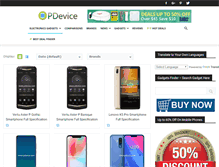 Tablet Screenshot of pdevice.com